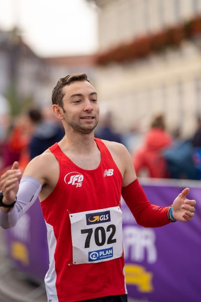 Maximilian Thorwirth (SFD 75 Duesseldorf-Süd) am 31.10.2021 waehrend der DM 10km Strasse in Uelzen