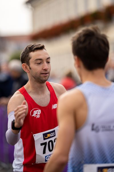 Maximilian Thorwirth (SFD 75 Duesseldorf-Süd) am 31.10.2021 waehrend der DM 10km Strasse in Uelzen