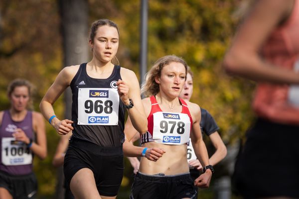 Agnes Thurid Gers (SCC Berlin) am 31.10.2021 waehrend der DM 10km Strasse in Uelzen