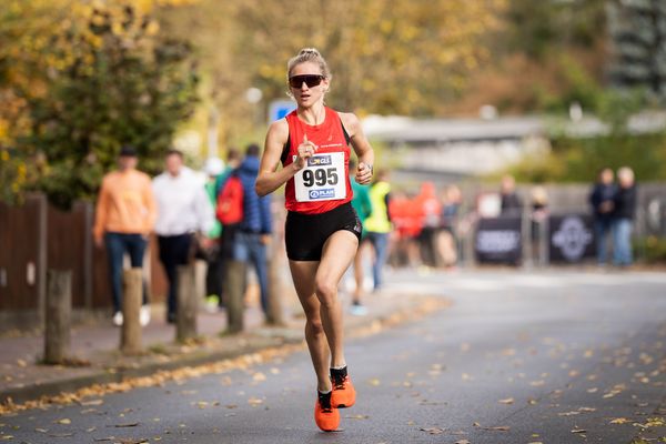 Kristina Hendel (LG Braunschweig) am 31.10.2021 waehrend der DM 10km Strasse in Uelzen