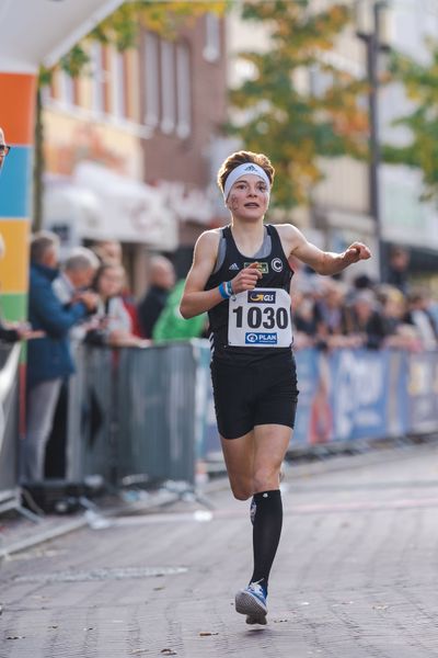 Blanka Doerfel (SCC Berlin) am 31.10.2021 waehrend der DM 10km Strasse in Uelzen