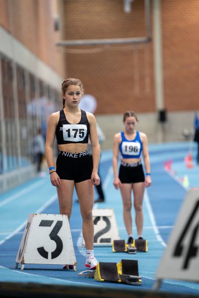 Delphine Drath (TK zu Hannover); Niedersaechsische Hallenmeisterschaften am 22.01.2022 in der Leichtathletikhalle im Sportleistungszentrum Hannover