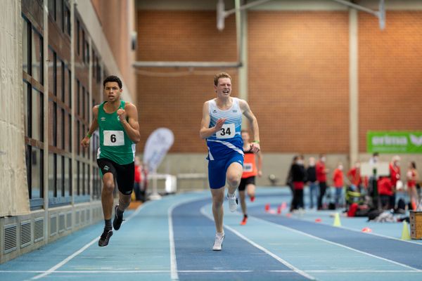 Thilo Schueler (Fortuna Wirdum); Niedersaechsische Hallenmeisterschaften am 23.01.2022 in der Leichtathletikhalle im Sportleistungszentrum Hannover