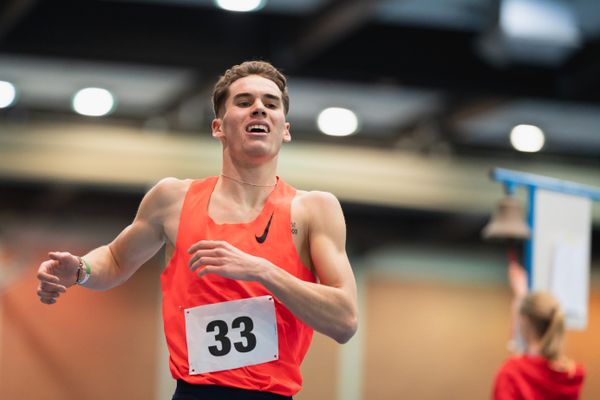 ; Niedersaechsische Hallenmeisterschaften am 23.01.2022 in der Leichtathletikhalle im Sportleistungszentrum Hannover