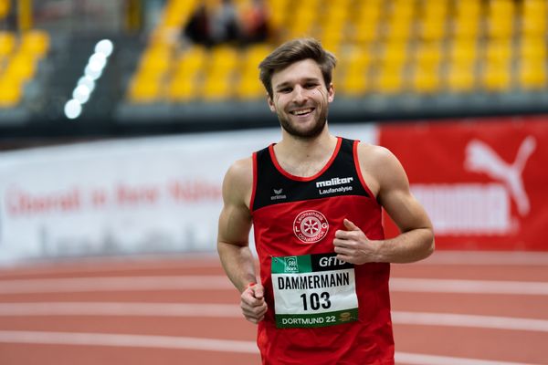 Fabian Dammermann (LG Osnabrueck) am 12.02.2022 beim PSD Bank Indoor Meeting in der Helmut-Körnig-Halle in Dortmund