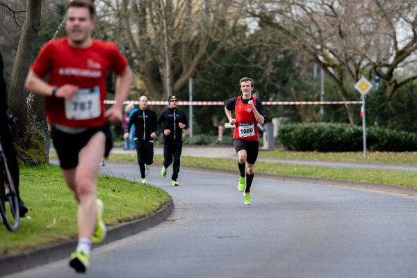 Gustav Finley (SFD 75 Düsseldorf) am 06.03.2022 beim „Rund um das Bayer-Kreuz“ in Leverkusen