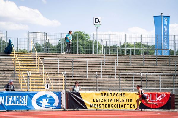 Vanda Skupin-Alfa (LG Offenburg) am 15.07.2022 waehrend den deutschen Leichtathletik-Jugendmeisterschaften 2022 in Ulm