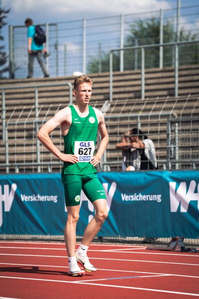 Louis Quarata (VfL Wolfsburg) am 15.07.2022 waehrend den deutschen Leichtathletik-Jugendmeisterschaften 2022 in Ulm