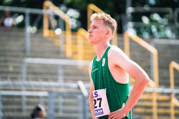 Louis Quarata (VfL Wolfsburg) am 15.07.2022 waehrend den deutschen Leichtathletik-Jugendmeisterschaften 2022 in Ulm