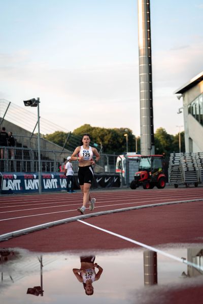 Lena Sonntag (SC Potsdam) am 15.07.2022 waehrend den deutschen Leichtathletik-Jugendmeisterschaften 2022 in Ulm