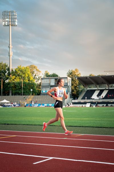 Lara Jolie Feigl (SC Potsdam) am 15.07.2022 waehrend den deutschen Leichtathletik-Jugendmeisterschaften 2022 in Ulm