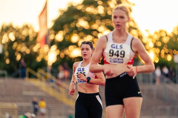 Lena Sonntag (SC Potsdam) am 15.07.2022 waehrend den deutschen Leichtathletik-Jugendmeisterschaften 2022 in Ulm