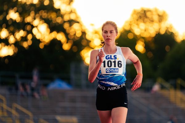 Laura Sophie Pabst (ASV 1902 Sangerhausen) am 15.07.2022 waehrend den deutschen Leichtathletik-Jugendmeisterschaften 2022 in Ulm