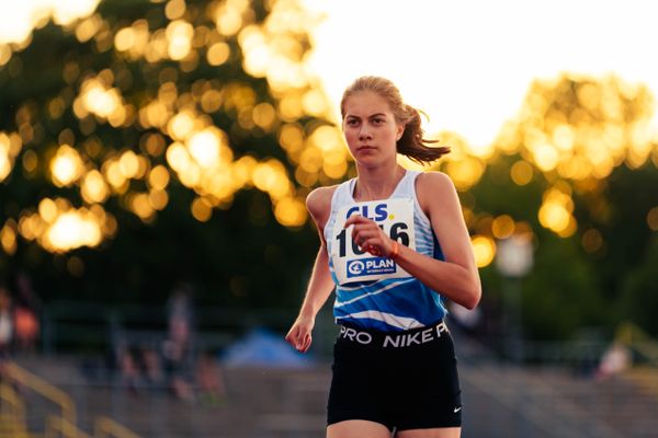 Laura Sophie Pabst (ASV 1902 Sangerhausen) am 15.07.2022 waehrend den deutschen Leichtathletik-Jugendmeisterschaften 2022 in Ulm