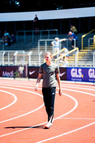 Max Husemann (Eintracht Hildesheim) am 16.07.2022 waehrend den deutschen Leichtathletik-Jugendmeisterschaften 2022 in Ulm