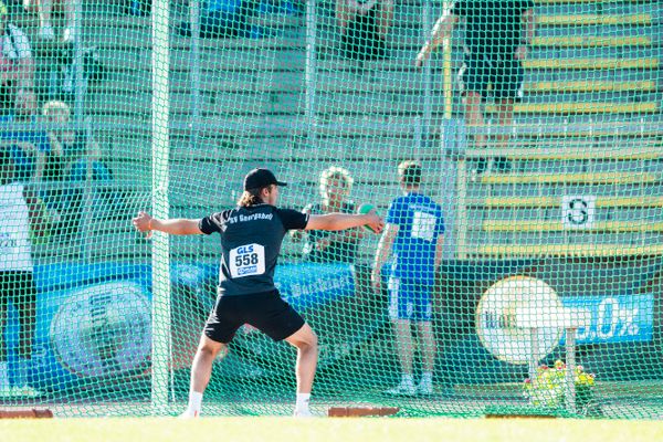 William Wolzenburg (SV Georgsheil) am 16.07.2022 waehrend den deutschen Leichtathletik-Jugendmeisterschaften 2022 in Ulm