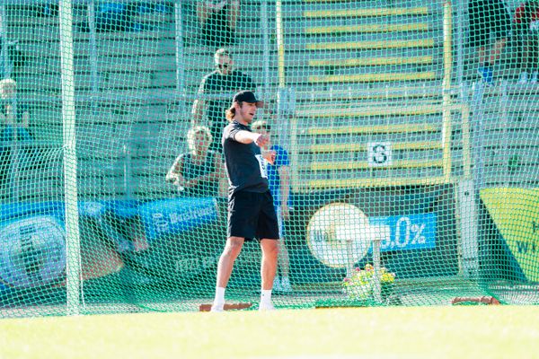 William Wolzenburg (SV Georgsheil) am 16.07.2022 waehrend den deutschen Leichtathletik-Jugendmeisterschaften 2022 in Ulm