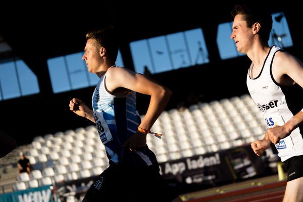 Jonas Kulgemeyer (OTB Osnabrueck) am 16.07.2022 waehrend den deutschen Leichtathletik-Jugendmeisterschaften 2022 in Ulm