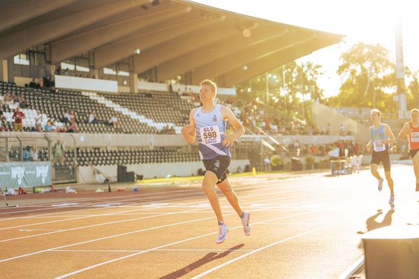 Jonas Kulgemeyer (OTB Osnabrueck) am 16.07.2022 waehrend den deutschen Leichtathletik-Jugendmeisterschaften 2022 in Ulm