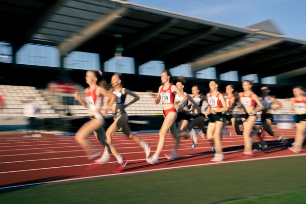 Amelie Klug (TSV Bayer 04 Leverkusen) am 16.07.2022 waehrend den deutschen Leichtathletik-Jugendmeisterschaften 2022 in Ulm