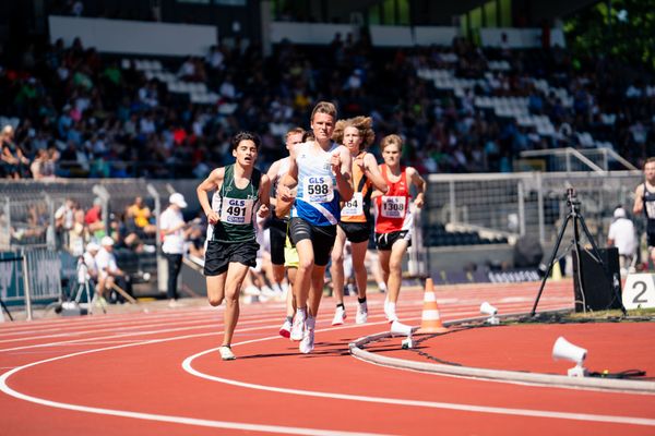 Jonas Kulgemeyer (OTB Osnabrueck) am 17.07.2022 waehrend den deutschen Leichtathletik-Jugendmeisterschaften 2022 in Ulm