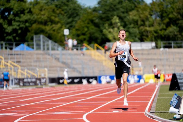 Benjamin Dern (LAZ Birkenfeld) am 17.07.2022 waehrend den deutschen Leichtathletik-Jugendmeisterschaften 2022 in Ulm