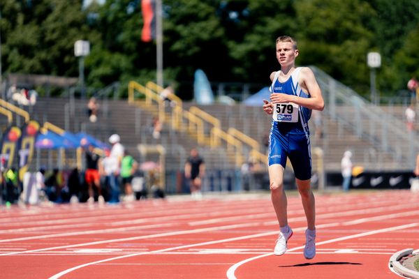 Elias Matthaeus (SC Kirchweyhe und Westerweyhe) am 17.07.2022 waehrend den deutschen Leichtathletik-Jugendmeisterschaften 2022 in Ulm