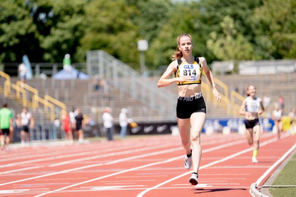 Adia Budde (TSV Altenholz) am 17.07.2022 waehrend den deutschen Leichtathletik-Jugendmeisterschaften 2022 in Ulm