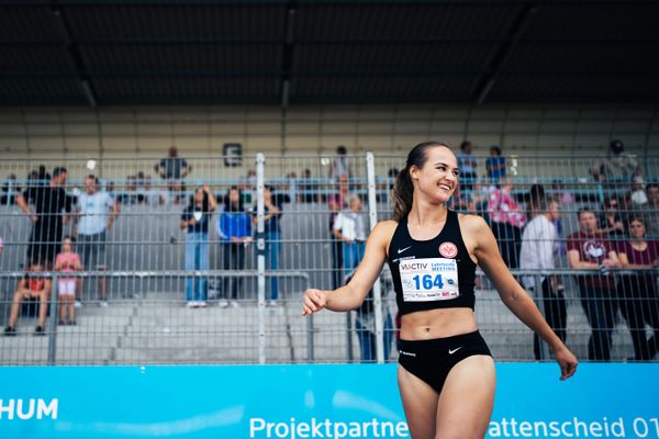 Sophie Ullrich (Eintracht Frankfurt e.V.) am 06.08.2022 beim Lohrheide-Meeting im Lohrheidestadion in Bochum-Wattenscheid