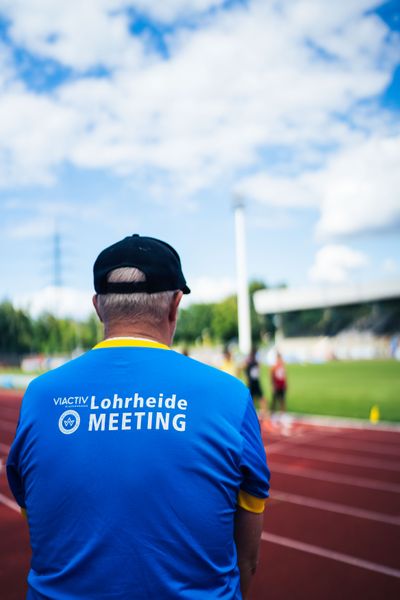 Wettkampfrichter Lohrheide Meeting am 06.08.2022 beim Lohrheide-Meeting im Lohrheidestadion in Bochum-Wattenscheid