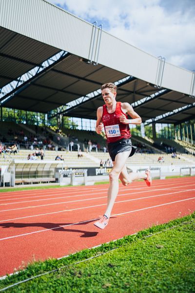 Sven Wagner (Koenigsteiner LV) ueber 3000m am 06.08.2022 beim Lohrheide-Meeting im Lohrheidestadion in Bochum-Wattenscheid