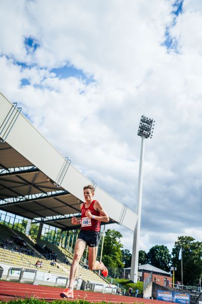 Sven Wagner (Koenigsteiner LV) ueber 3000m am 06.08.2022 beim Lohrheide-Meeting im Lohrheidestadion in Bochum-Wattenscheid