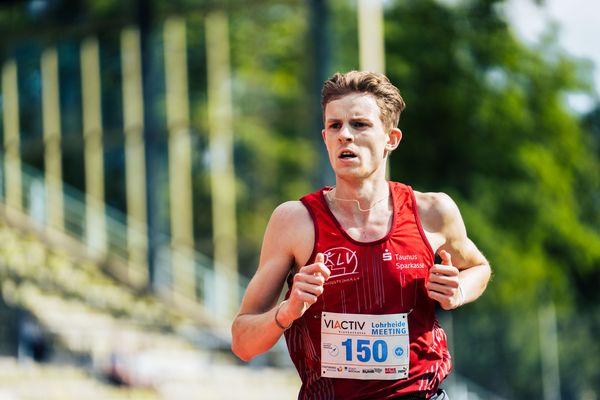 Sven Wagner (Koenigsteiner LV) ueber 3000m am 06.08.2022 beim Lohrheide-Meeting im Lohrheidestadion in Bochum-Wattenscheid