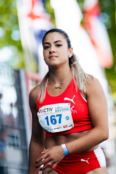 Ilayda Soukri (LG Nord Berlin) im Dreisprung am 06.08.2022 beim Lohrheide-Meeting im Lohrheidestadion in Bochum-Wattenscheid