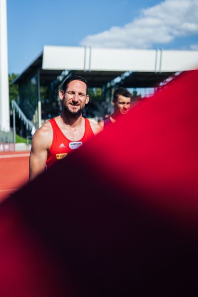 Kai Kazmirek (LG Rhein-Wied) am 06.08.2022 beim Lohrheide-Meeting im Lohrheidestadion in Bochum-Wattenscheid