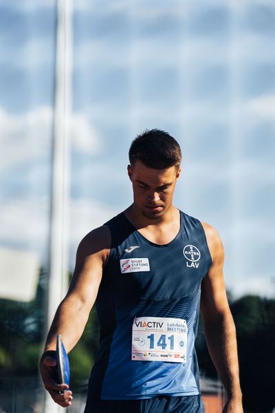 Magnus Toebben (LAV Bayer Uerdingen/Dormagen) am 06.08.2022 beim Lohrheide-Meeting im Lohrheidestadion in Bochum-Wattenscheid