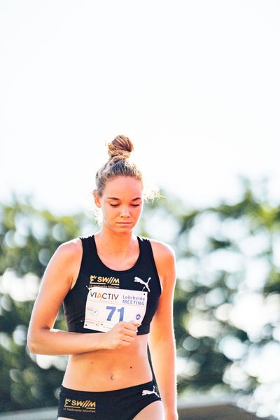 Lavinja Juergens (LG Stadtwerke Muenchen) am 06.08.2022 beim Lohrheide-Meeting im Lohrheidestadion in Bochum-Wattenscheid