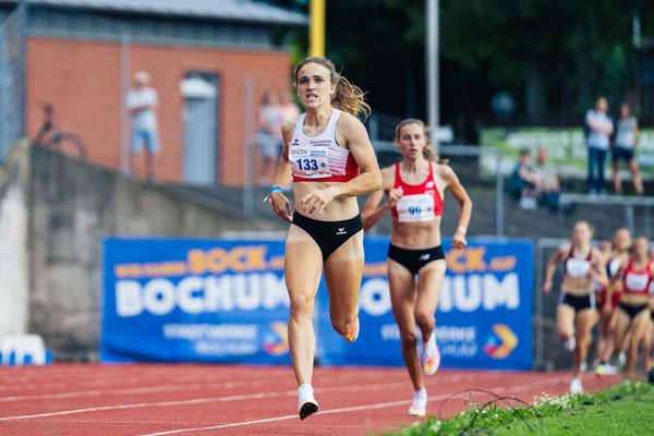 Lucia Sturm (TSV Moselfeuer Lehmen) am 06.08.2022 beim Lohrheide-Meeting im Lohrheidestadion in Bochum-Wattenscheid