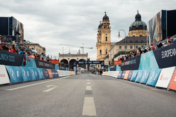 Marathon am 15.08.2022 bei den Leichtathletik-Europameisterschaften in Muenchen