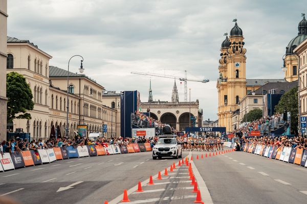 Marathon am 15.08.2022 bei den Leichtathletik-Europameisterschaften in Muenchen