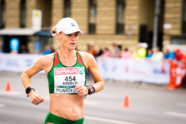 Zsofia Erdelyi (HUN); Marathon am 15.08.2022 bei den Leichtathletik-Europameisterschaften in Muenchen