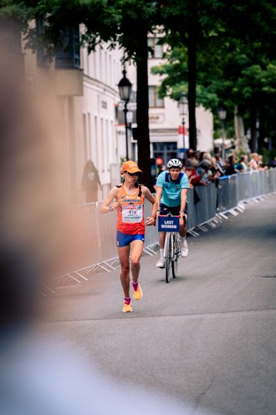 Ruth van der Meijden (NED); Marathon am 15.08.2022 bei den Leichtathletik-Europameisterschaften in Muenchen