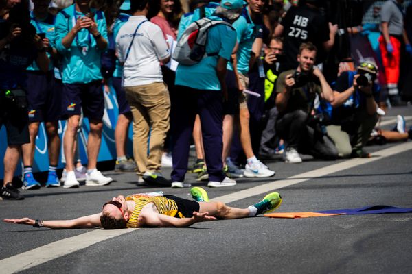 Richard Ringer (GER); Marathon am 15.08.2022 bei den Leichtathletik-Europameisterschaften in Muenchen