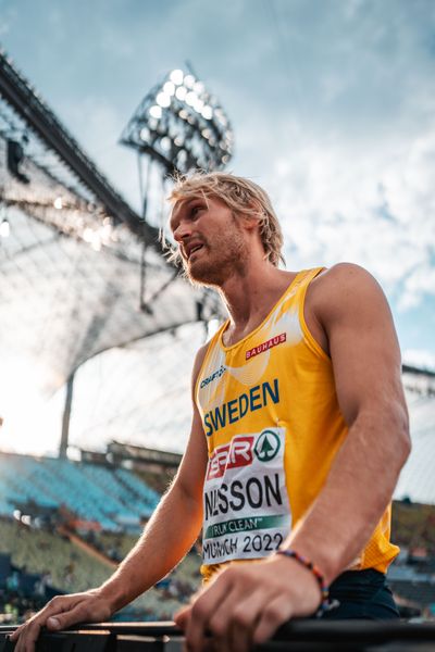 Marcus Nilsson (SWE) am 15.08.2022 bei den Leichtathletik-Europameisterschaften in Muenchen