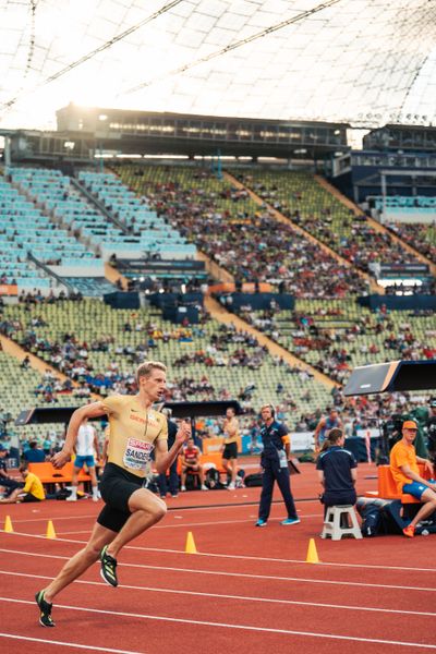 Manuel Sanders (GER) am 15.08.2022 bei den Leichtathletik-Europameisterschaften in Muenchen