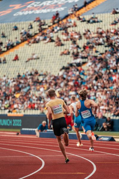 Manuel Sanders (GER) am 15.08.2022 bei den Leichtathletik-Europameisterschaften in Muenchen