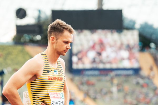 Marvin Schlegel (GER) am 15.08.2022 bei den Leichtathletik-Europameisterschaften in Muenchen