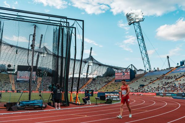 Manuel Guijarro (ESP) am 15.08.2022 bei den Leichtathletik-Europameisterschaften in Muenchen