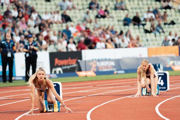 Alica Schmidt (GER) am 15.08.2022 bei den Leichtathletik-Europameisterschaften in Muenchen