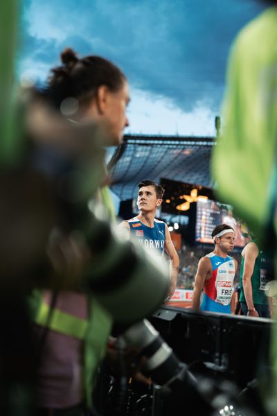 Jakob Ingebrigtsen (NOR) am 15.08.2022 bei den Leichtathletik-Europameisterschaften in Muenchen